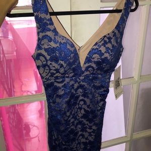 Beautiful blue cocktail dress NWT